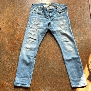 Scotch & Soda Distressed Tye Jeans Size W 34 / L 32